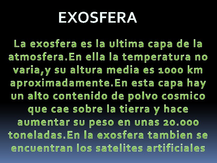 EXOSFERA 