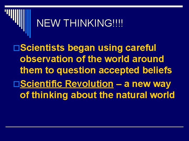 Scientific Revolution 7 2 2 Explain How The
