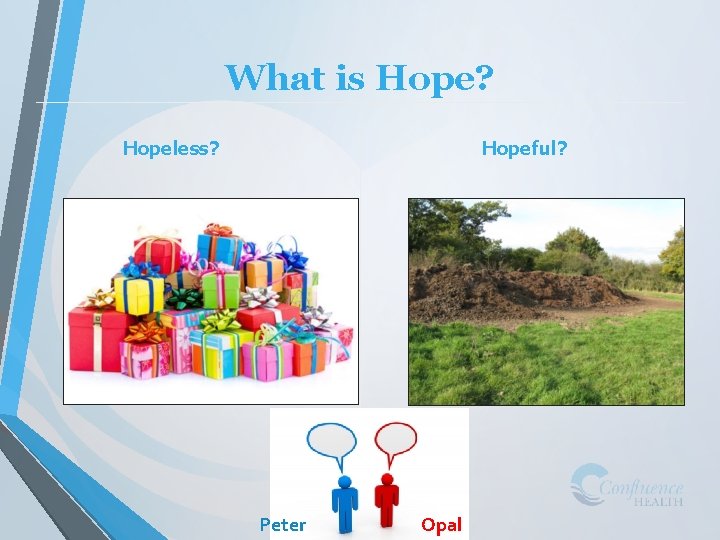 What is Hope? Hopeless? Hopeful? Peter Opal 