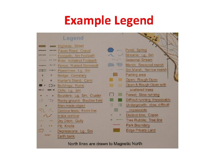 Example Legend 