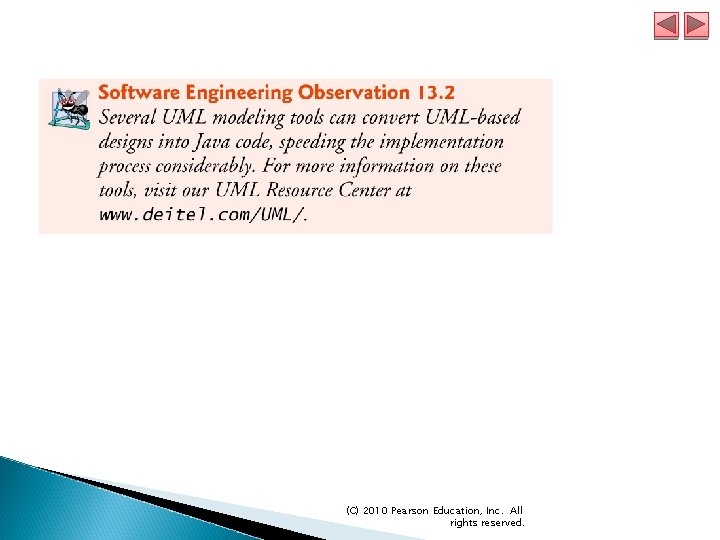 (C) 2010 Pearson Education, Inc. All rights reserved. (C) 2010 Pearson Education, Inc. All rights reserved.
