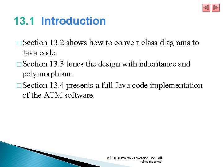 13. 1 Introduction � Section 13. 2 shows how to convert class diagrams to 13. 1 Introduction � Section 13. 2 shows how to convert class diagrams to