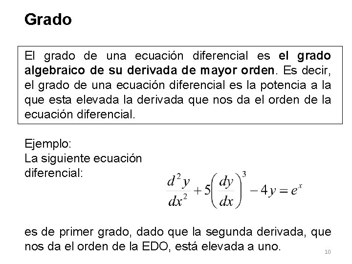 1 Introduccin a las ecuaciones diferenciales 1 Qu