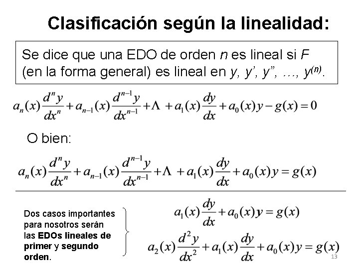 1 Introduccin a las ecuaciones diferenciales 1 Qu