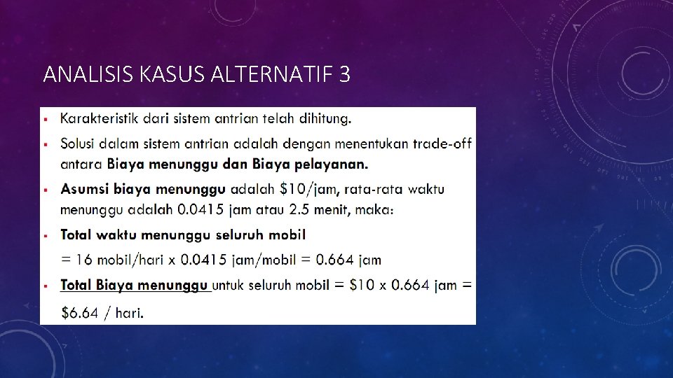 ANALISIS KASUS ALTERNATIF 3 