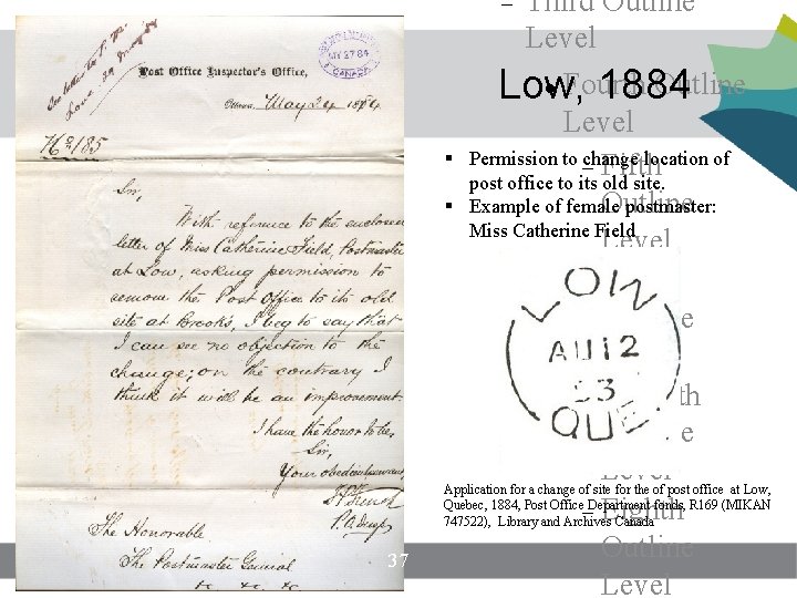 Third Outline Level Fourth Outline Low, 1884 37 Level Permission to change location Third Outline Level Fourth Outline Low, 1884 37 Level Permission to change location