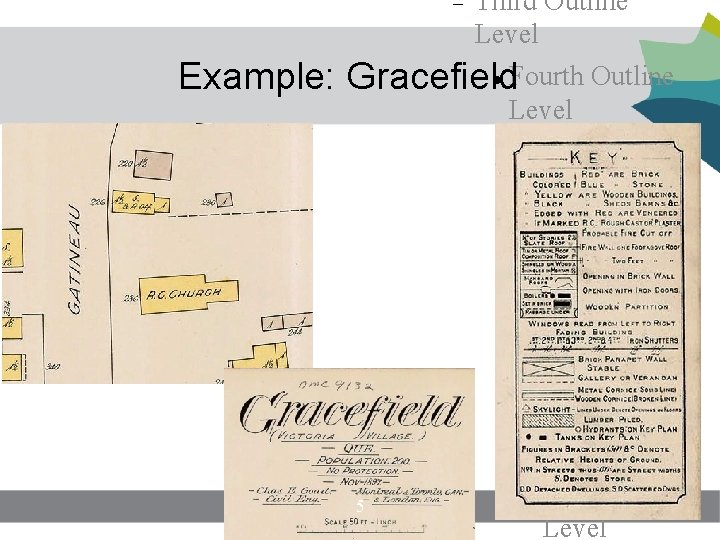Third Outline Level Example: Gracefield. Fourth Outline 5 Level Fifth Outline Level Sixth Third Outline Level Example: Gracefield. Fourth Outline 5 Level Fifth Outline Level Sixth