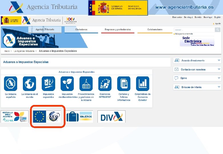 Departamento de Aduanas e Impuestos Especiales 