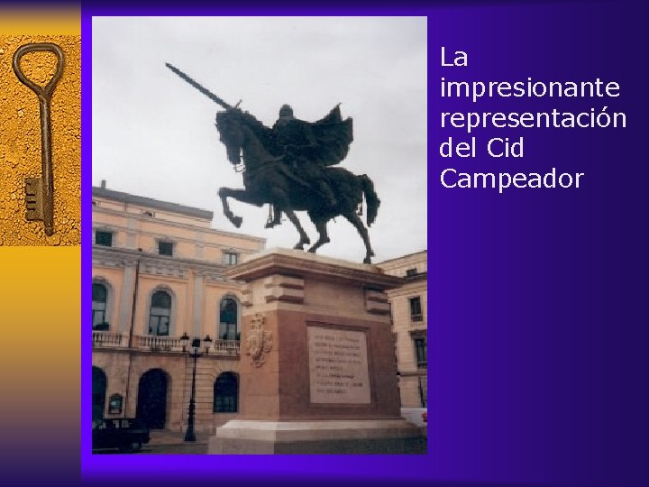 La impresionante representación del Cid Campeador 