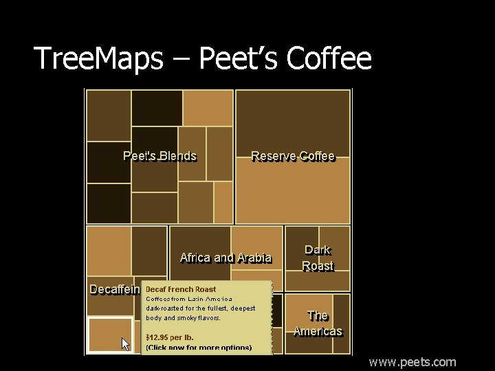 Tree. Maps – Peet’s Coffee www. peets. com 