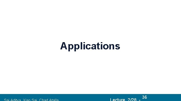 Applications 361/9/2018 