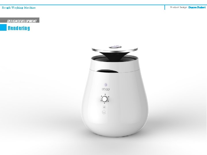 Rough Washing Machine DESIGN DEVELOPMENT Rendering Product Design Degree Project 