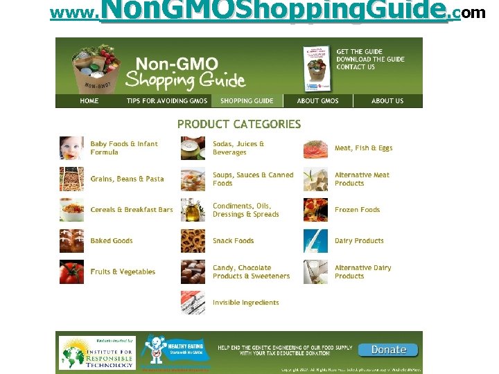 www. Non. GMOShopping. Guide. com 