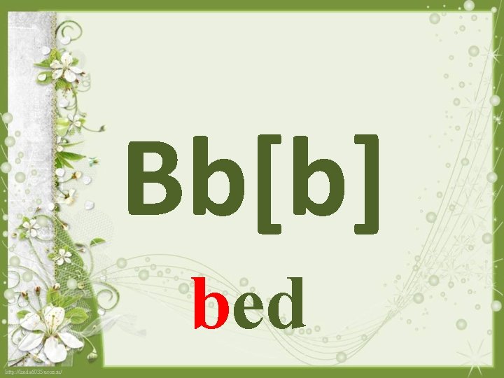 Bb[b] bed 