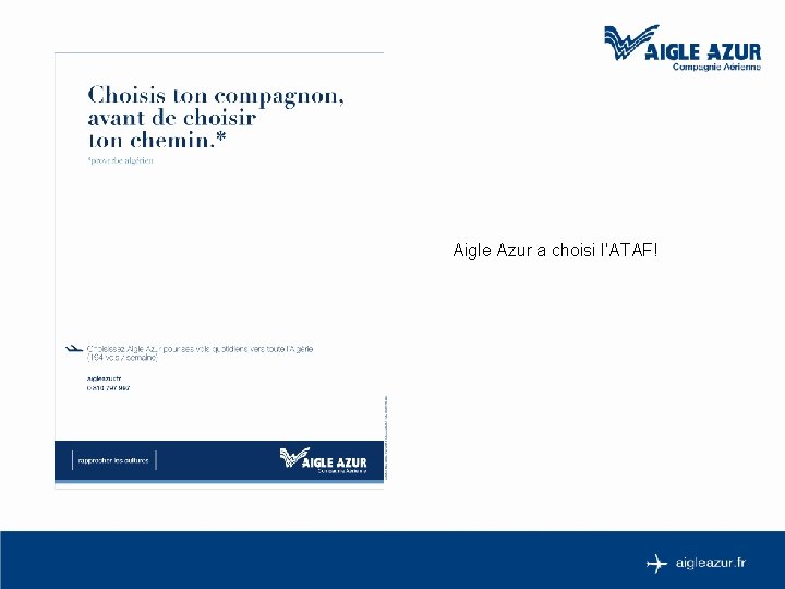 Aigle Azur a choisi l’ATAF! 