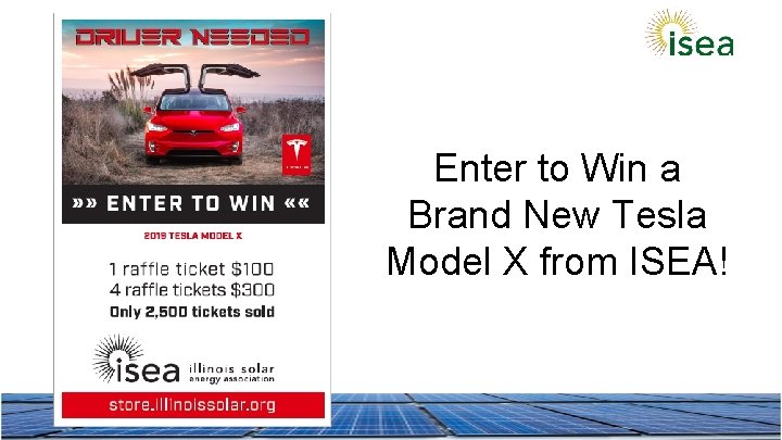 Enter to Win a Brand New Tesla Model X from ISEA! 