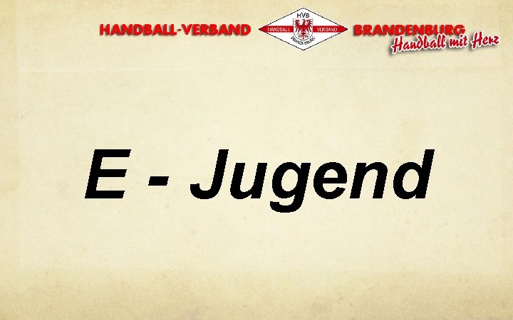 E - Jugend 