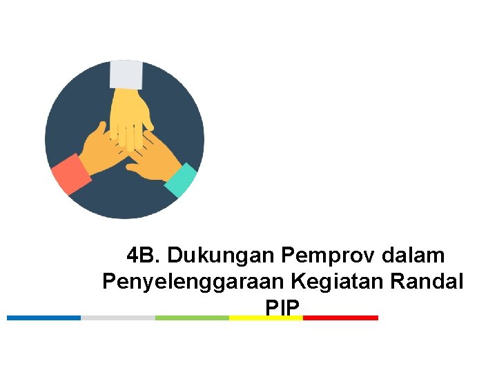 4 B. Dukungan Pemprov dalam Penyelenggaraan Kegiatan Randal PIP 