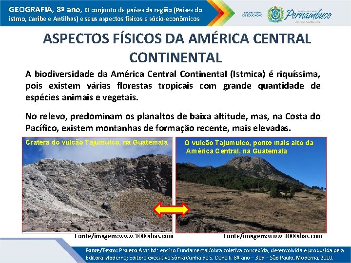 GEOGRAFIA, 8º ano, O conjunto de países da região (Países do istmo, Caribe e