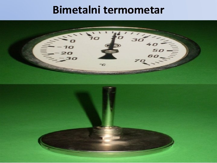 Bimetalni termometar 