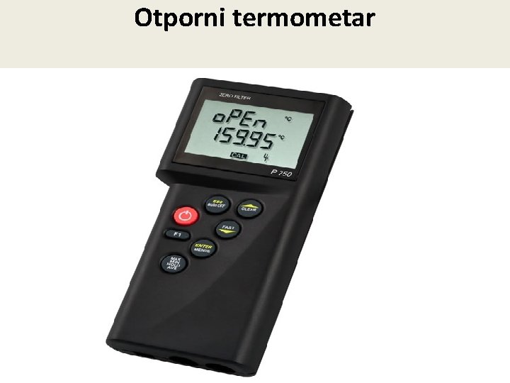 Otporni termometar 