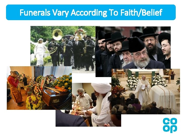 Funerals Vary According To Faith/Belief Funerals Vary According To Faith/Belief