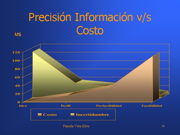 M$ Precisión Información v/s Costo Pamela Vera Silva 14 