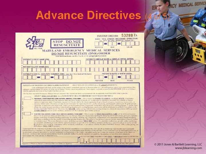 Advance Directives (4 of 5) 