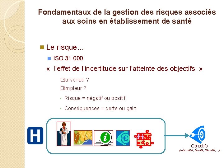 Fondamentaux de la gestion des risques associés aux soins en établissement de santé n