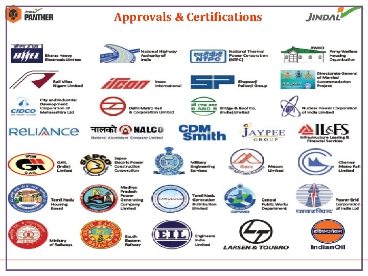 Approvals & Certifications 