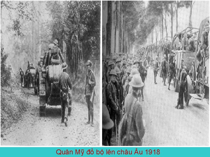 Quân Mỹ đổ bộ lên châu u 1918 