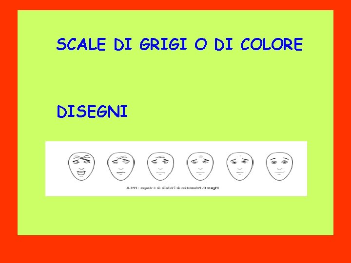 SCALE DI GRIGI O DI COLORE DISEGNI 