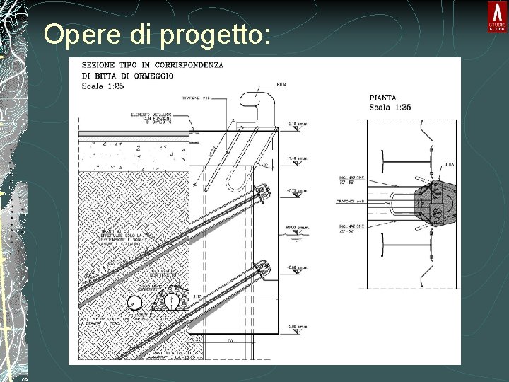Opere di progetto: Opere di progetto: