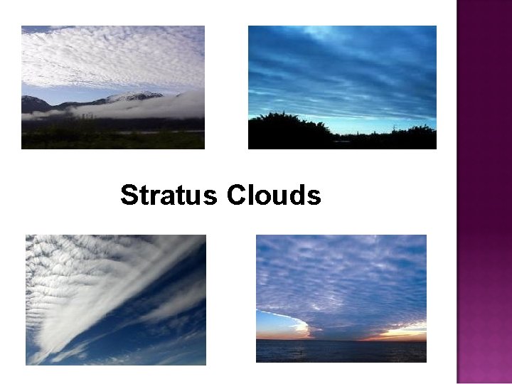 Stratus Clouds 