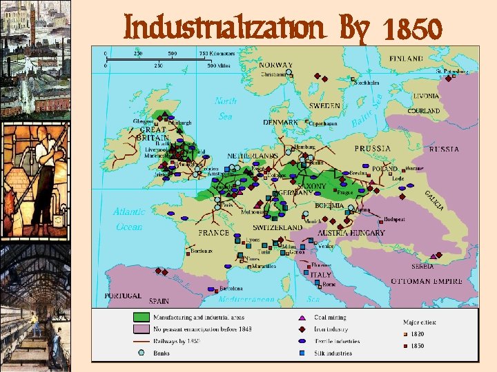 Industrialization By 1850 Industrialization By 1850