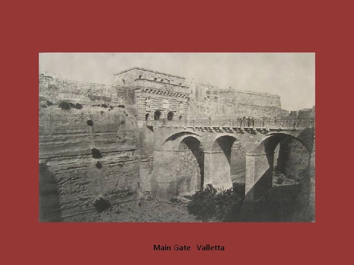 Main Gate Valletta 