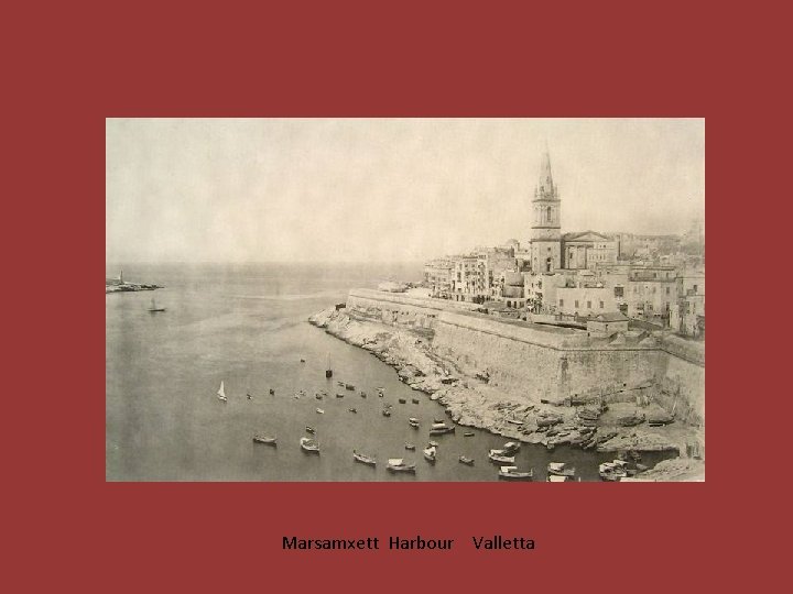 Marsamxett Harbour Valletta 