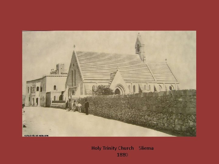 Richard Ellis Ltd-Malta-1998 Holy Trinity Church Sliema 1880 