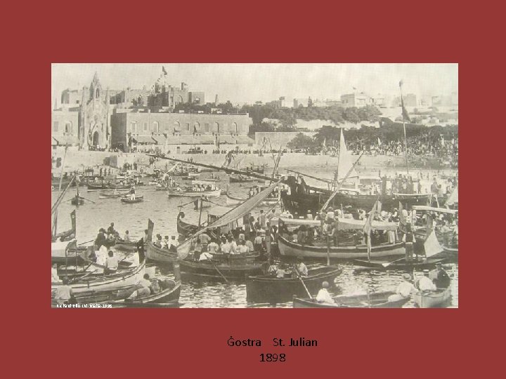 Richard Ellis Ltd-Malta-1998 Ġostra St. Julian 1898 