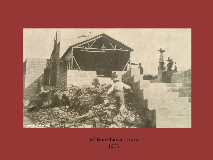 Richard Ellis Ltd-Malta-1998 Ta’ Pinu Church Gozo 1903 