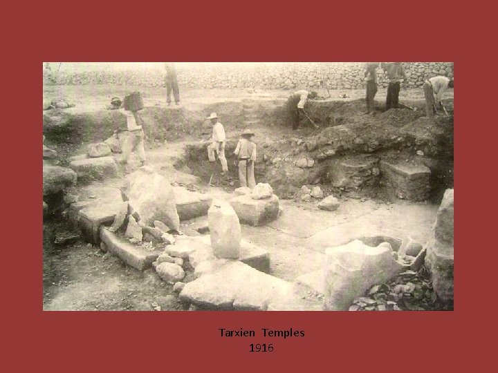 Tarxien Temples 1916 