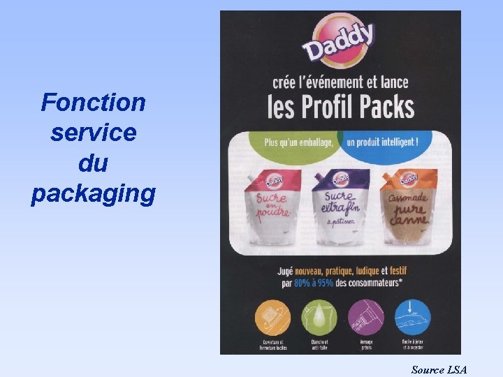 Fonction service du packaging Source LSA Fonction service du packaging Source LSA