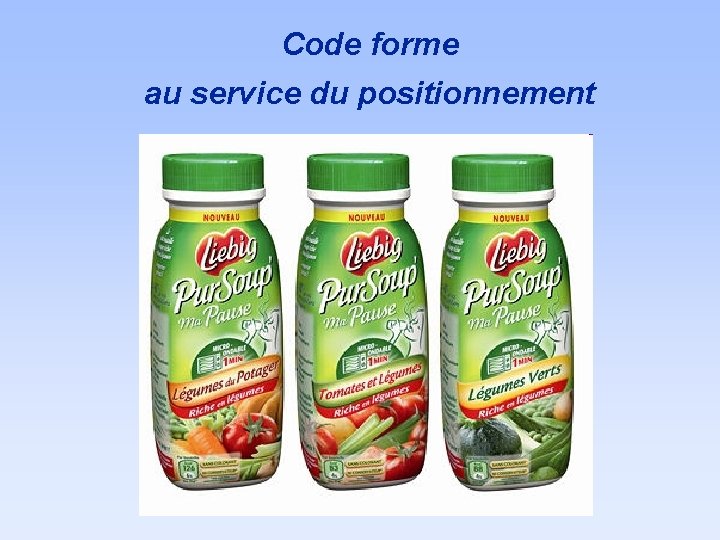 Code forme au service du positionnement Code forme au service du positionnement