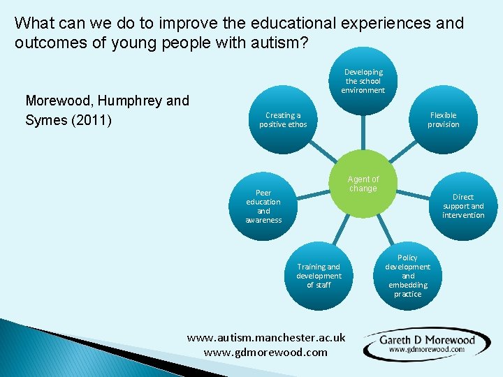 What can we do to improve the educational experiences and outcomes of young people