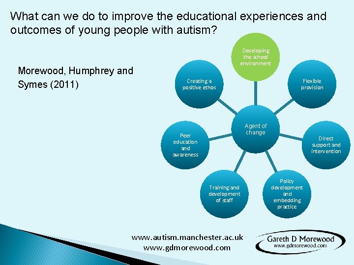 What can we do to improve the educational experiences and outcomes of young people