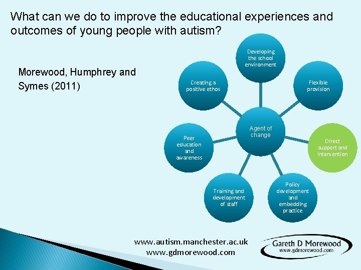 What can we do to improve the educational experiences and outcomes of young people