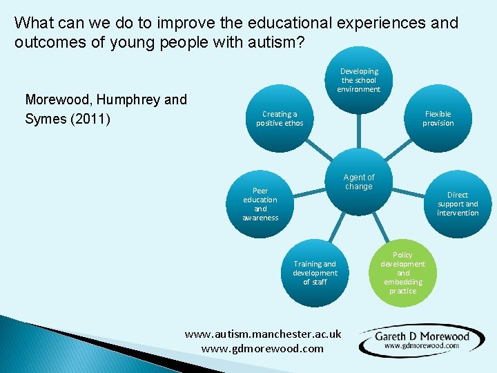 What can we do to improve the educational experiences and outcomes of young people