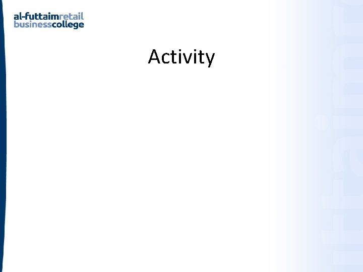Activity Activity