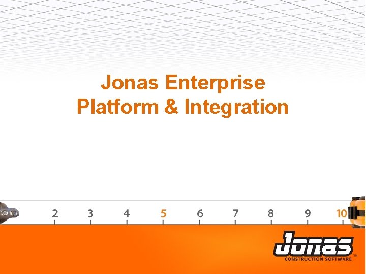 Jonas Enterprise Platform & Integration 