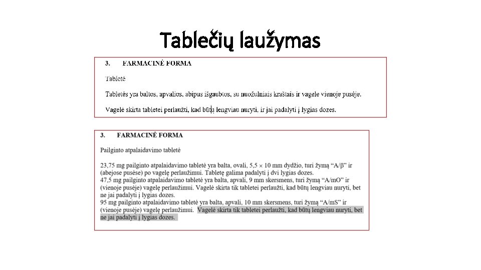 Tablečių laužymas 